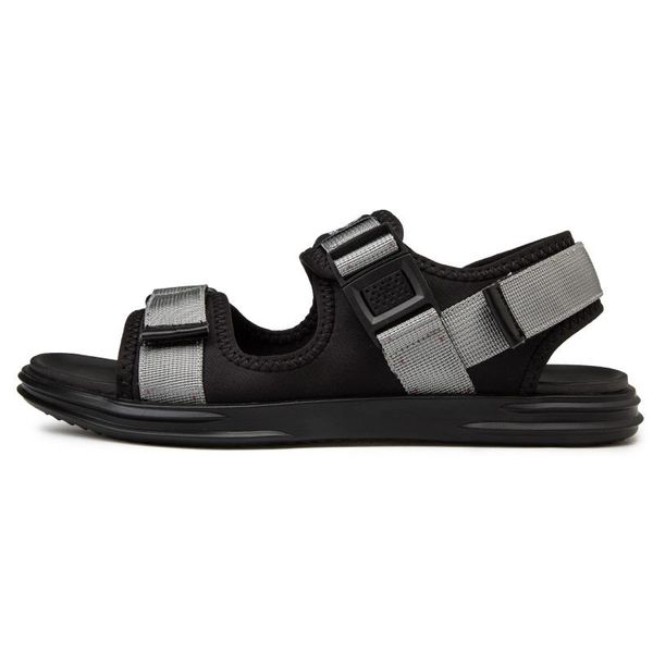 

sandals praia sandales mountain sandal 39 sandale sandalias mens shoe footwear male large breathable samool hollow walking, Black
