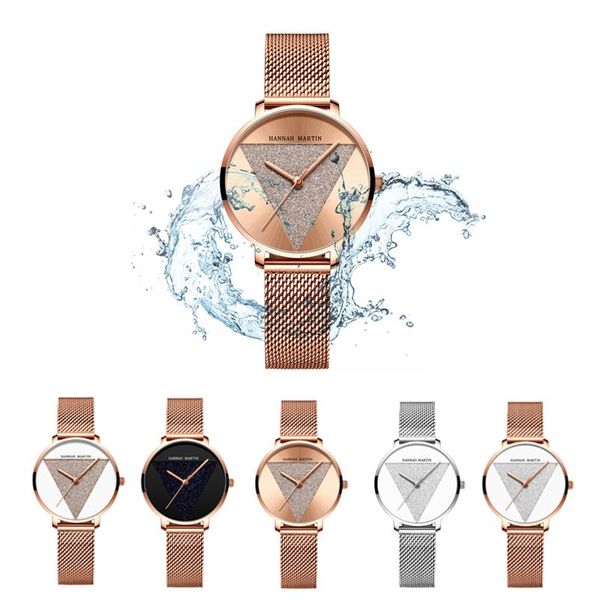 

wristwatches ladies watch simple fashion 30 meters waterproof stainless steel material vacuum plating lightweight comfortable grace, Slivery;brown