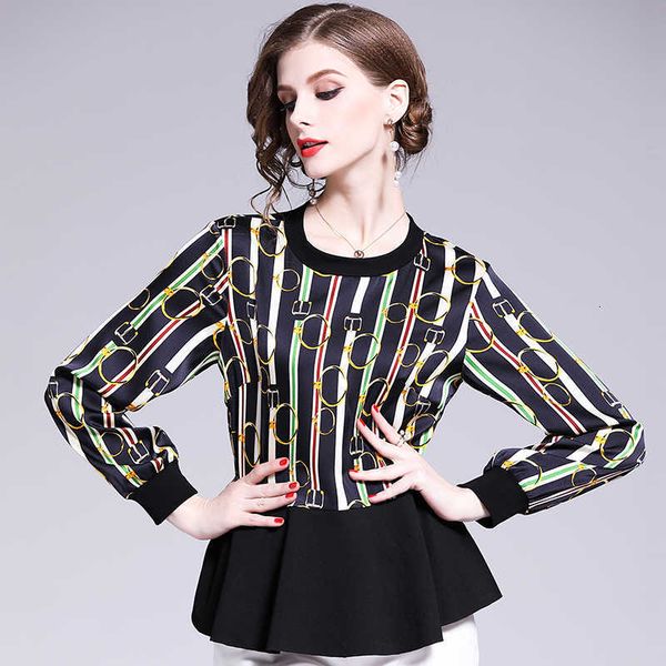 

women's blouses & shirts nova itlia estilo long-sleeved de marca mulheres primavera costura moda camisa camisas casual menina senhoras, White