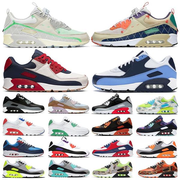 

90 running shoes mens womens worldwide viotech undftd infrared excee chlorine blue mixtape sneakers premium 90s trainers size 36-46