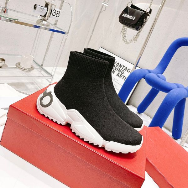 

mid-calf snow boots women luxury designer winter long warm flat shoes woman fashion waterproof female high round toe platform a257, Black