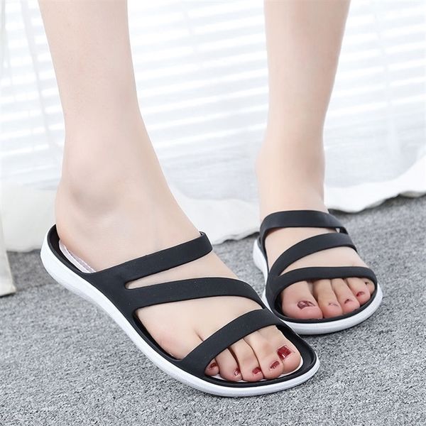 

y9lh women's 2021korean flat jelly women's summer net red s beach shoes als beach shoes slippers sandals and slippers