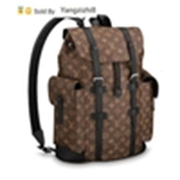 

yangzizhi8 totes pm m43735 men backpack shoulder bags chriser handbags handles cross body messenger bags, Black;red