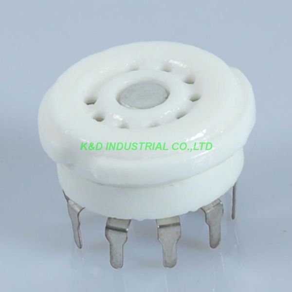 

smart power plugs 5pcs 9pin b9a ceramic tube socket for 5670 el84 ecc82 12ax7 6922 ecc83 6dj8 pcb