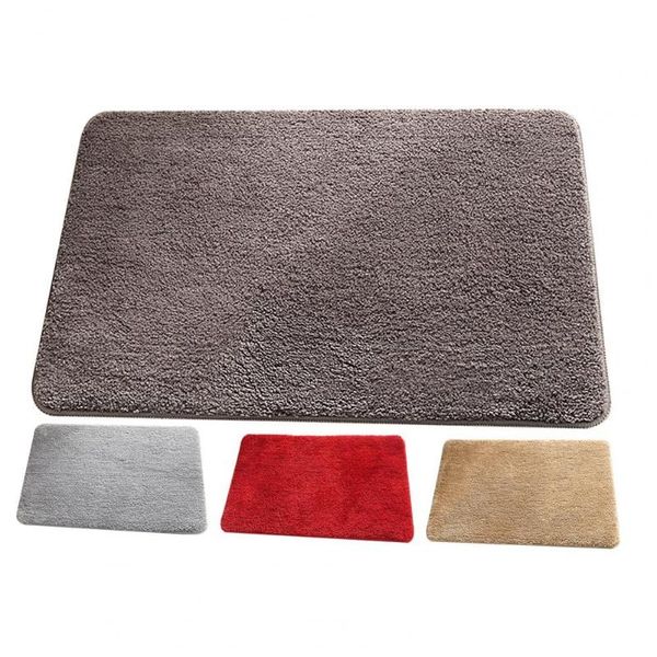 

bath mats polyester floor mat good adsorption wide application exquisite elastic anti-slid cushion for daily use bathroom
