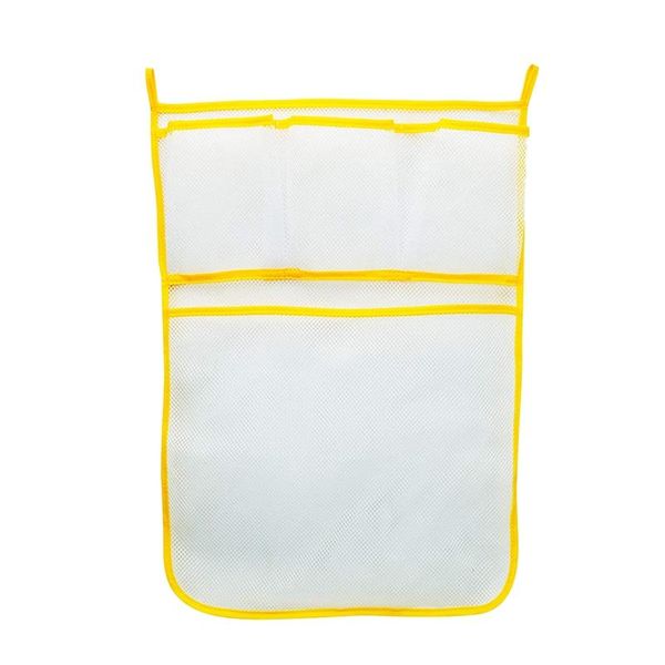 

storage bags baby bath toy or shower bag bathroom suction cup hanging pockets hold kid's tub toys soaps shampoos