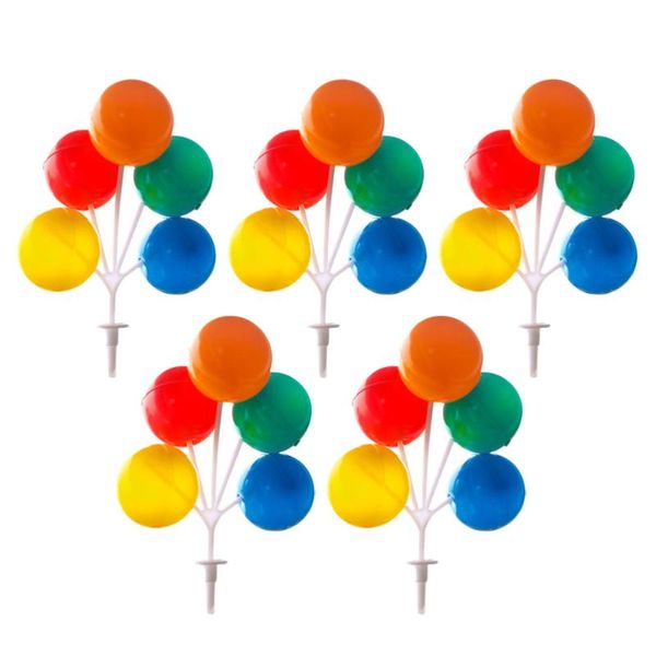 

other festive & party supplies 5pcs lovely balloon cake pick beautiful decor