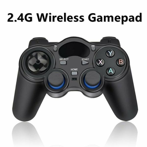 

game controllers & joysticks 2.4 g controller gamepad android wireless joystick joypad with otg converter for ps3/smart phone tablet pc smar