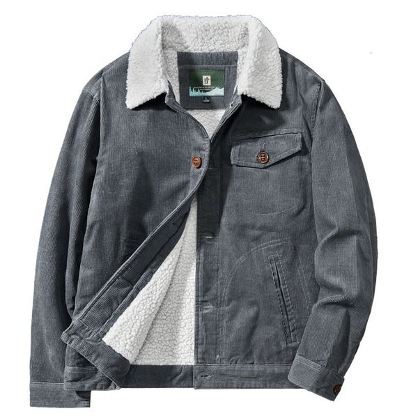 

men's jackets short male winter plus velvet casual thicken jacket size clothing tan lfkb, Black;brown