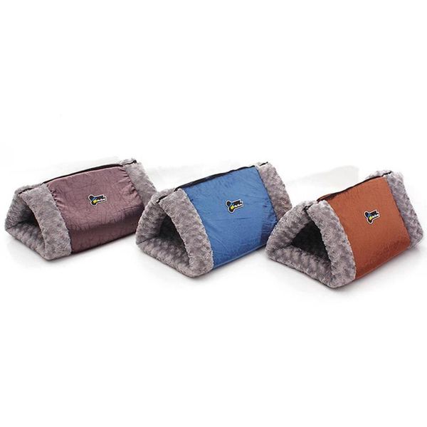 

cat beds & furniture glorystar dual-purpose trigonometric foldable pet tunnel sleeping blanket nest