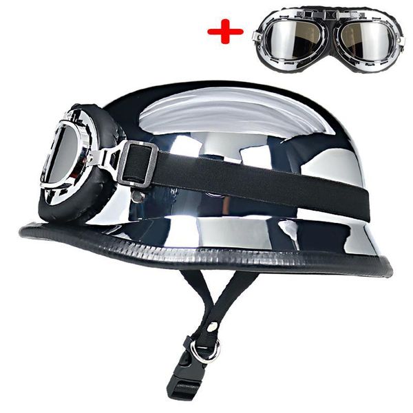 

motorcycle helmets world war ii german style helmet capacetes open face cascos para moto