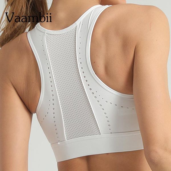 

yoga outfit female mesh gym seamless super push up bra without frame sports woman brassiere women's sport bras women