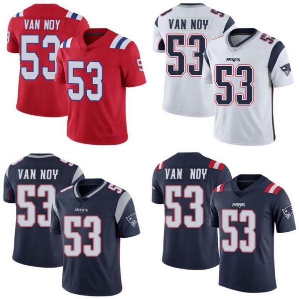 

newenglandpatriotsmen #53 kyle van noy women youth limited rush jersey, Black