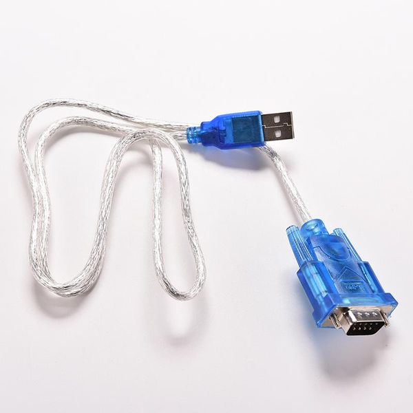 

computer cables & connectors 80cm usb 2.0 to rs232 com port serial pda 9 pin db9 cable male m/m adapter for pc gps 1pc