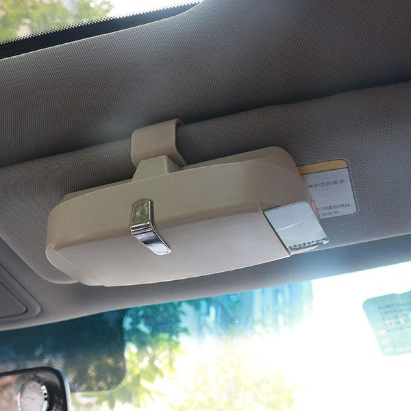 

other interior accessories car sun visor sunglasses glasses cases multifunctional clip ticket card clamp for geely vision sc7 cross