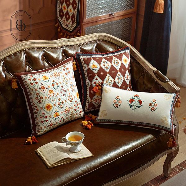 

cushion/decorative pillow luxury throw covers for sofa couch chair square decorative pillowcases cushion cover bedroom livingroom car red 45