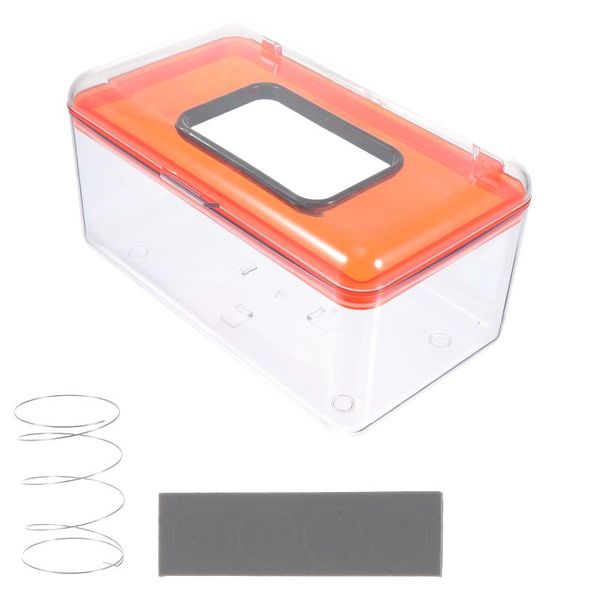 

tissue boxes & napkins 1pc simple storage case multipurpose convenient mask