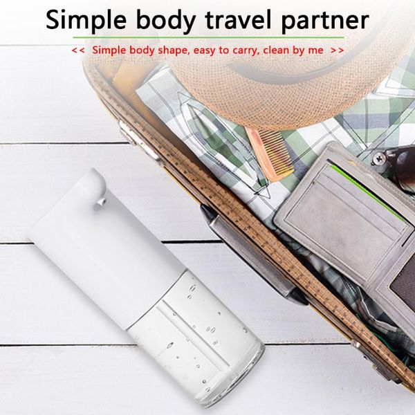 

liquid soap dispenser shampoo lotion shower gel foam bottles automatic sensor pump battery charging for bathroom