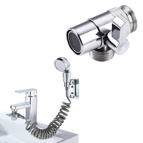 

kitchen faucets brass sink valve diverter faucet splitter bathroom replacement part to hose adapter m22 x m24
