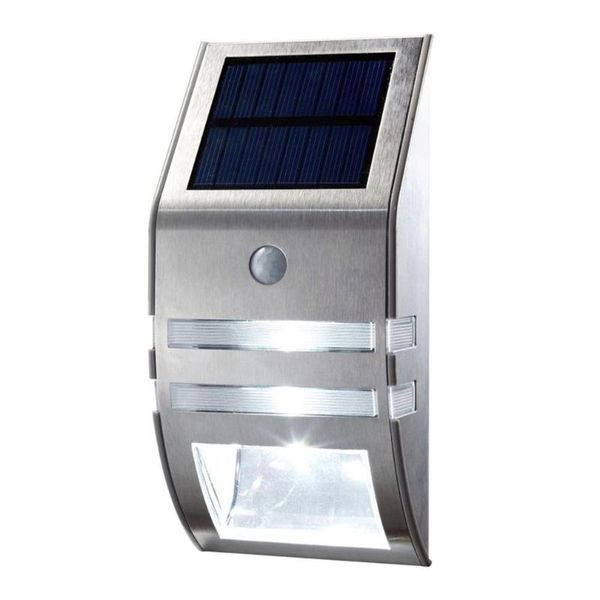 

solar lamps led stainless steel sensor wall lamp outdoor