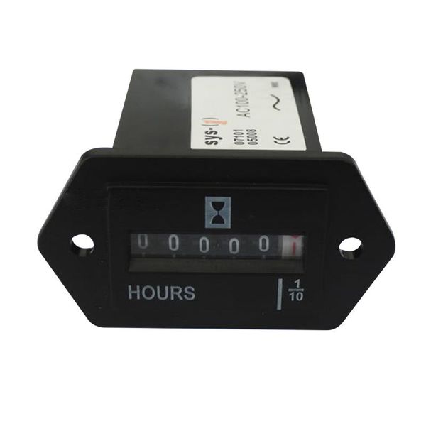 

counters sys-1 hour meter digital industrial timer counter has a 6 digit display with the least significant being 1/10