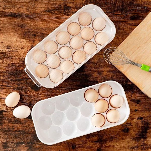 

storage bottles & jars refrigerator egg box stackable traycontainer bins with lid fridge