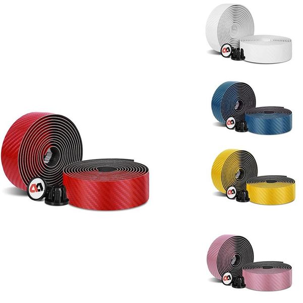 

bike handlebars &components west biking handlebar tape, super soft cycling handle wraps for enhance your grip with 2 bar plugs