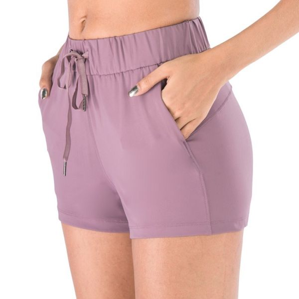 

women shorts tennis beach biker yoga pants loose drawstring running fitness fast dry sports underwear gym clothes, White;black