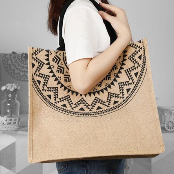

storage bags women canvas shopping bag books female cotton cloth shoulder eco handbag tote reusable grocery shopper