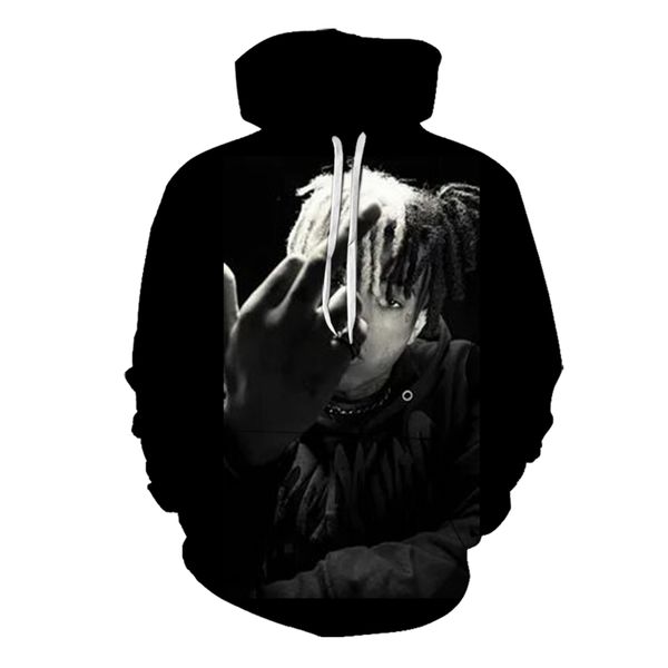 

3d trendy street shooting boys black and white dirty braid pattern men print hoodie punk gothic round neck sweatshirt