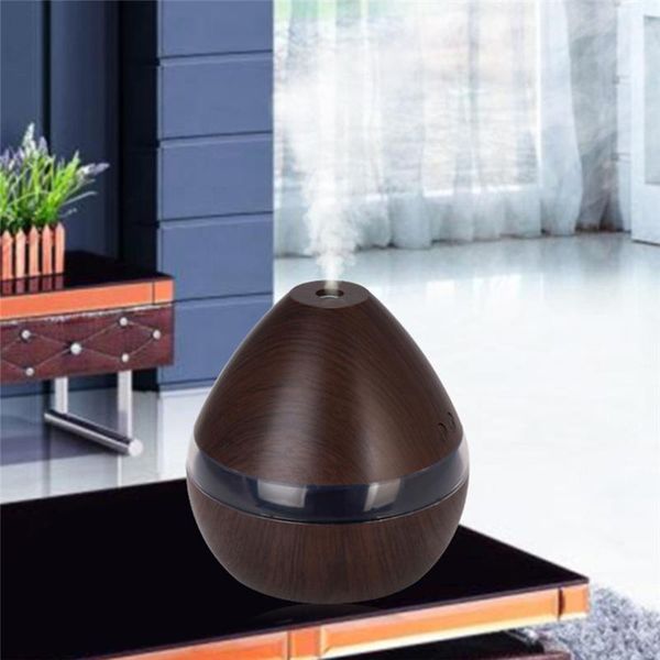 

sachet bags 300ml wood grain humidifier essential oil aroma diffuser with lamp electric ultrasonic air for home office 40