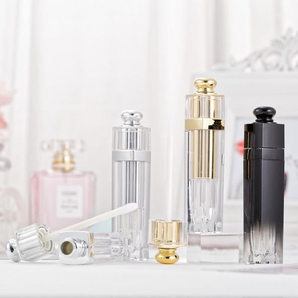 

storage bottles & jars 10/30/50pcs 5ml empty transparent lip gloss tubes plastic tube lipstick mini refillable cosmetic container