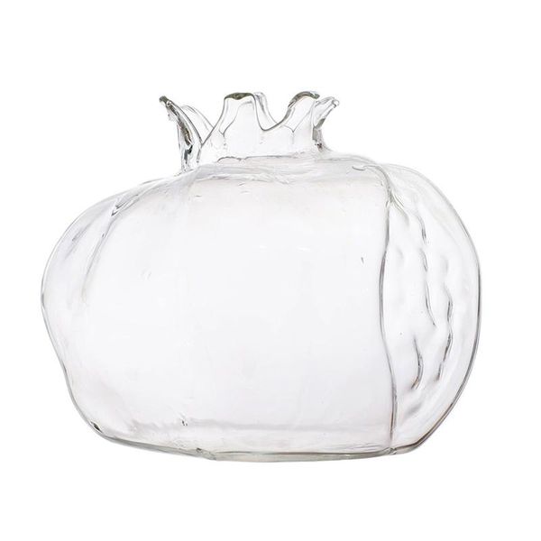 

s/l pomegranate shape tableglass planter flower vase decorative bottle mar-18 vases