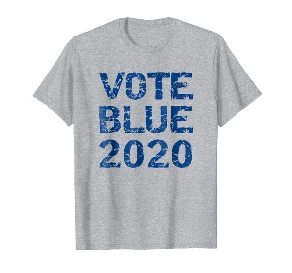 

vote blue 2020 election t-shirt, White;black