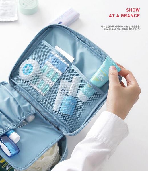 

storage bags nylon multifunction makeup organizer bag women cosmetic ourdoor travel handbag 0412