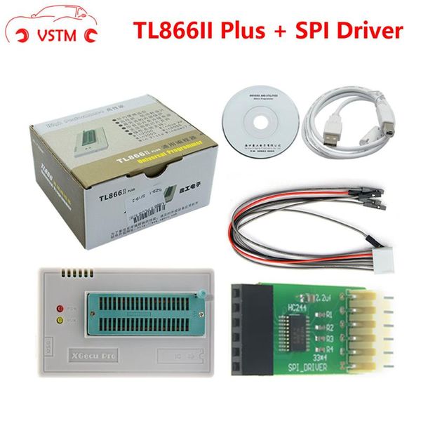 

diagnostic tools original tl866ii plus tl866 updated minipro universal high speed usb programmer performance 100% +spi driver