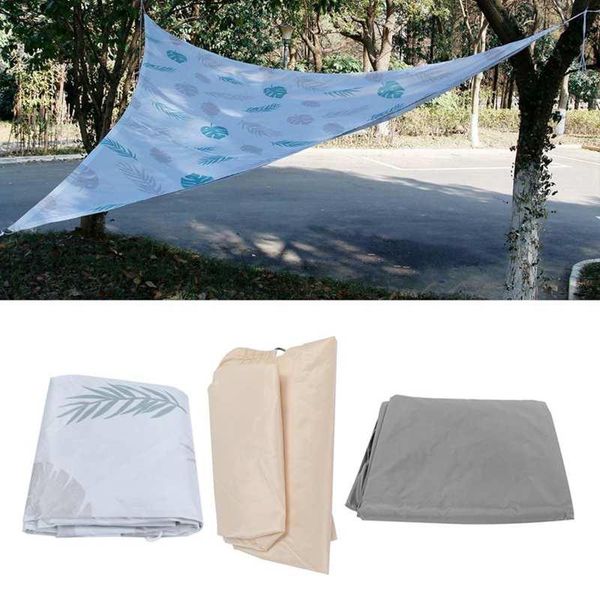 

shade 5x5x5m oxford cloth sunshade equilateral triangular sail portable rainproof for outdoor garden summer