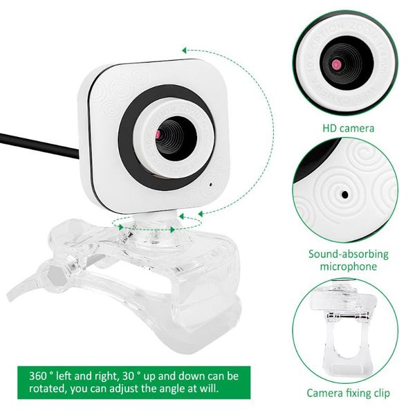 

webcams webcam 1080p full hd web camera with microphone usb clip cam for pc computer