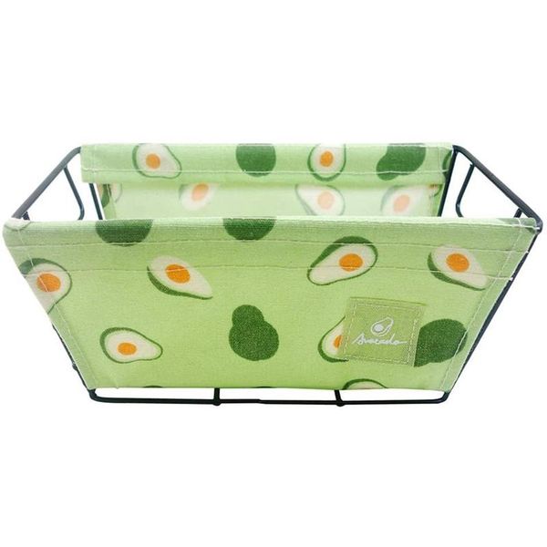 

storage baskets 2 pack canvas basket metal holder desk table organizer home decor