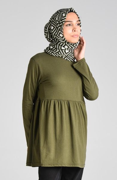 

women's blouses & shirts minahill khaki tunic 4006-03, White