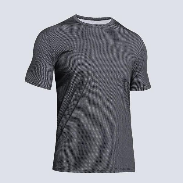 

yoga outfit men's breathable and quick-drying outdoor leisure running sports t-shirt gym muscle bodybuilding streetwear