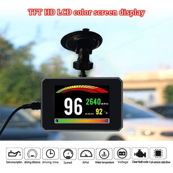 

car video universal monitor head-up display hud p16