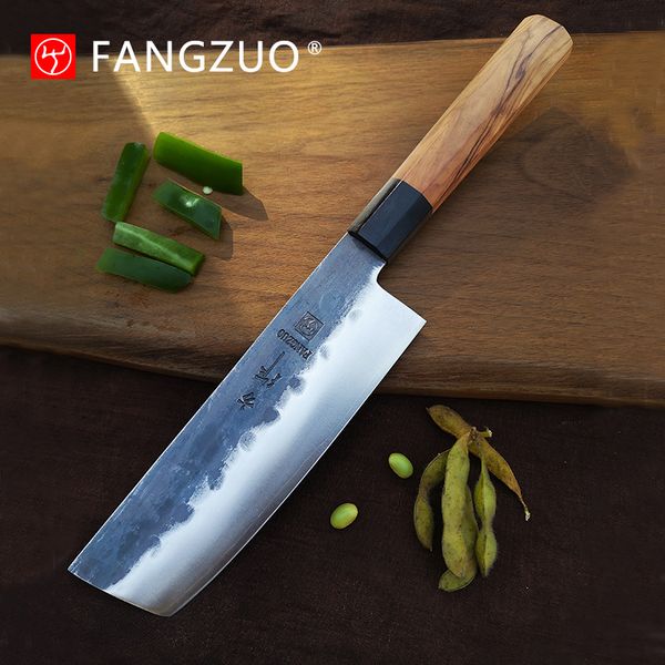 

new 2021 japanese kitchen knives handmade kiritsuke knife chef cooking toos wood hande high quaity eco friendy products