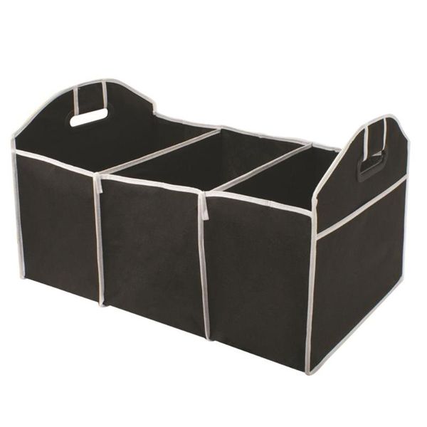 

car organizer non-woven cloth case large trunk container foldable accessories practical storage box