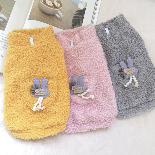 

aimeng autumn winter milk dog cloth cute cartoon small