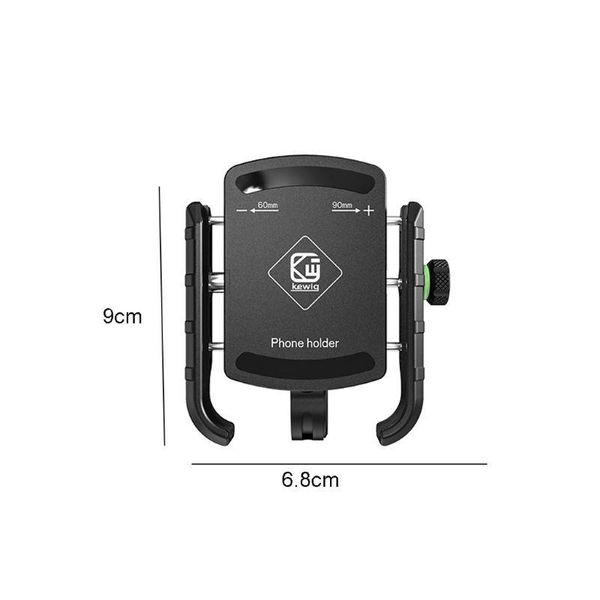 

metal bike bicycle motorcycle handlebar mirror mobile phone mount holder stand d08a cell mounts & holders