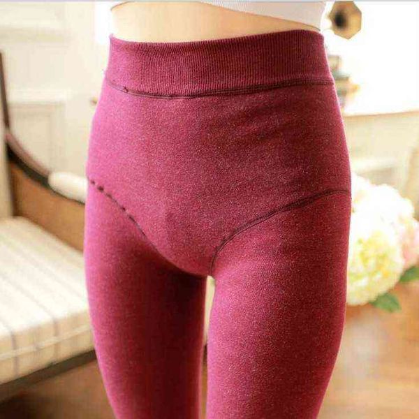 

women's leggings 450g autumn and winter phoenix colorful cotton bikini triangle super soft women's leggings, Black