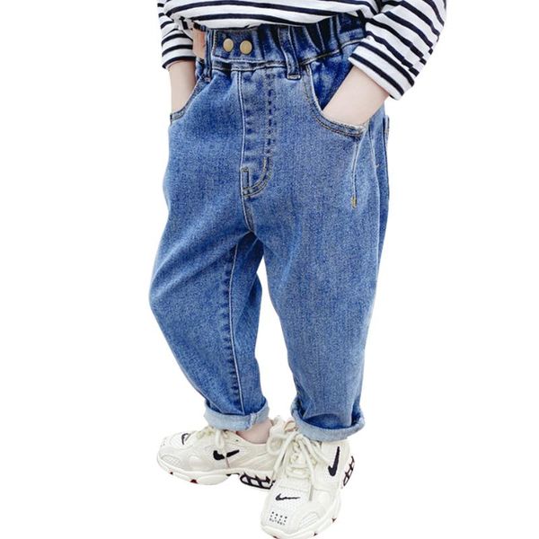 

jeans for girls solid color toddler casual style baby girl spring autumn clothes, Blue