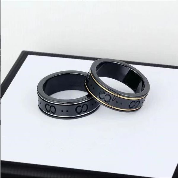 

2021 Top Quality Extravagant Simple heart Love Ring Gold Sier Rose Colors Stainless Steel Couple Rings Fashion Women Designer Jewelry Lady Party Gifts