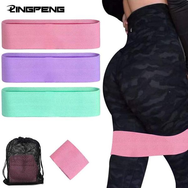 

elastic fitness rubber band yoga resistance sports braided hip lifting home gym equipment bands